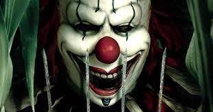 Clown in a Cornfield