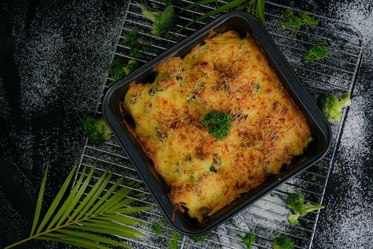 Brokoli Panggang Keju