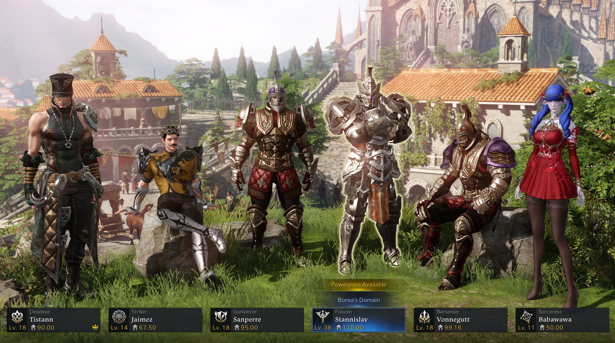 karakter game Lost Ark