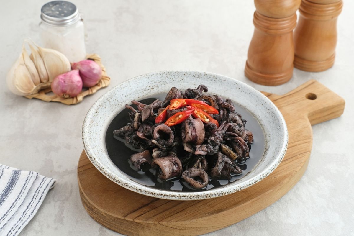 Cumi Bumbu Hitam