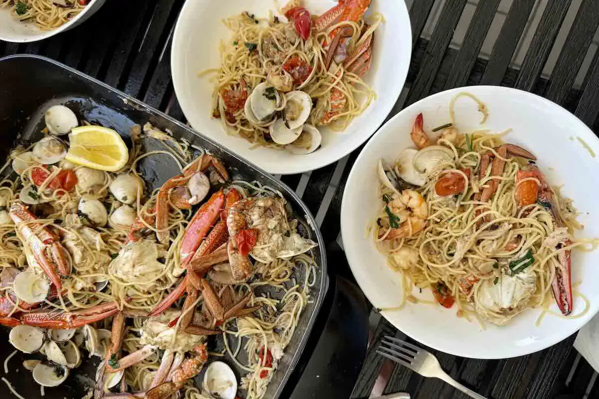 Spaghetti Seafood