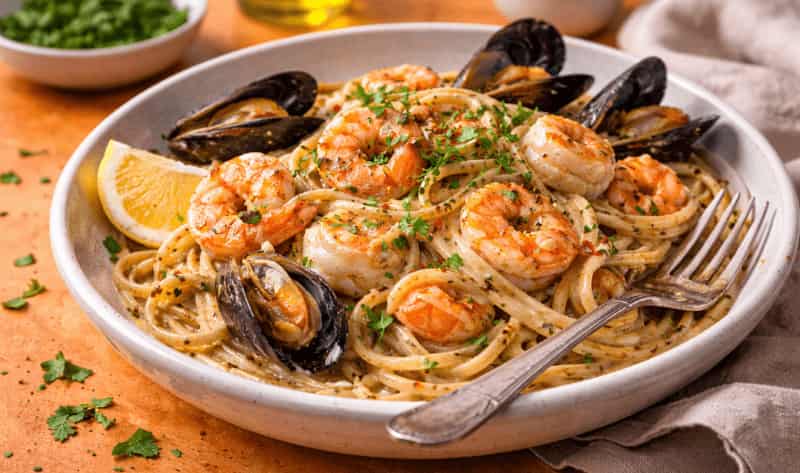 Spaghetti Seafood